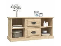 Móvel p/ TV 99,5x35,5x48 cm derivados madeira carvalho sonoma PT202065^ Móvel De Tv