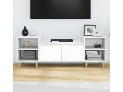 Móvel De Tv| Móvel p/ TV 160x35x55 cm derivados de madeira PT295195 Branco