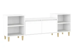 Móvel De Tv| Móvel p/ TV 160x35x55 cm derivados de madeira PT295195 Branco