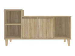Móvel De Tv* Móvel p/ TV 100x35x55 cm derivados de madeira carvalho sonoma PT629379 Castanho