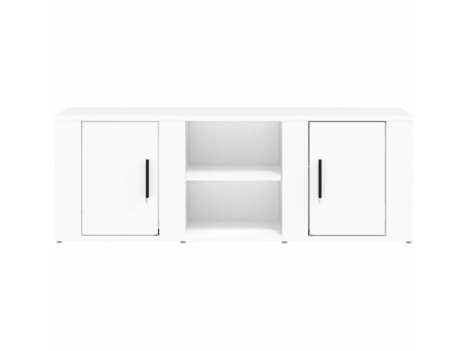 Móvel De Tv* Móvel p/ TV 100x31,5x35 cm derivados de madeira PT843886 Branco
