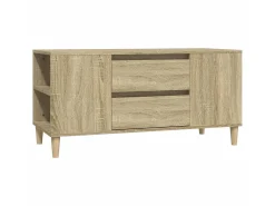 Móvel p/ TV 102x44,5x50 cm derivados de madeira carvalho sonoma PT766386^ Móvel De Tv