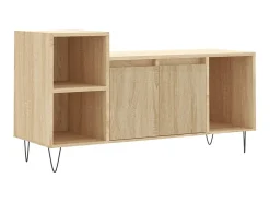 Móvel De Tv* Móvel p/ TV 100x35x55 cm derivados de madeira carvalho sonoma PT204582 Castanho