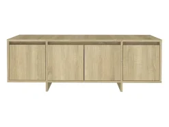 Móvel p/ TV 120x30x40,5 cm derivados de madeira carvalho sonoma PT170265^ Móvel De Tv