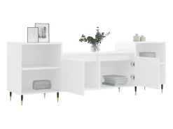 Online vidaxl Móvel p/ TV 160x35x55 cm derivados de madeira Branco