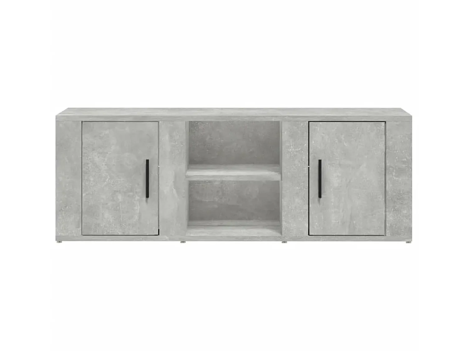 Móvel De Tv| Móvel p/ TV 100x31,5x35 cm derivados madeira cimento PT632857 Cinzento