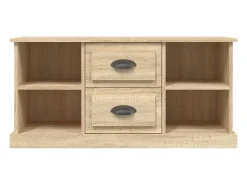 Móvel De Tv*vidaxl Móvel p/ TV 99,5x35,5x48 cm derivados madeira carvalho sonoma Castanho