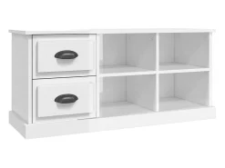Móvel De Tv* Móvel p/ TV 102x35,5x47,5 cm derivados madeira brilhante PT926870 Branco