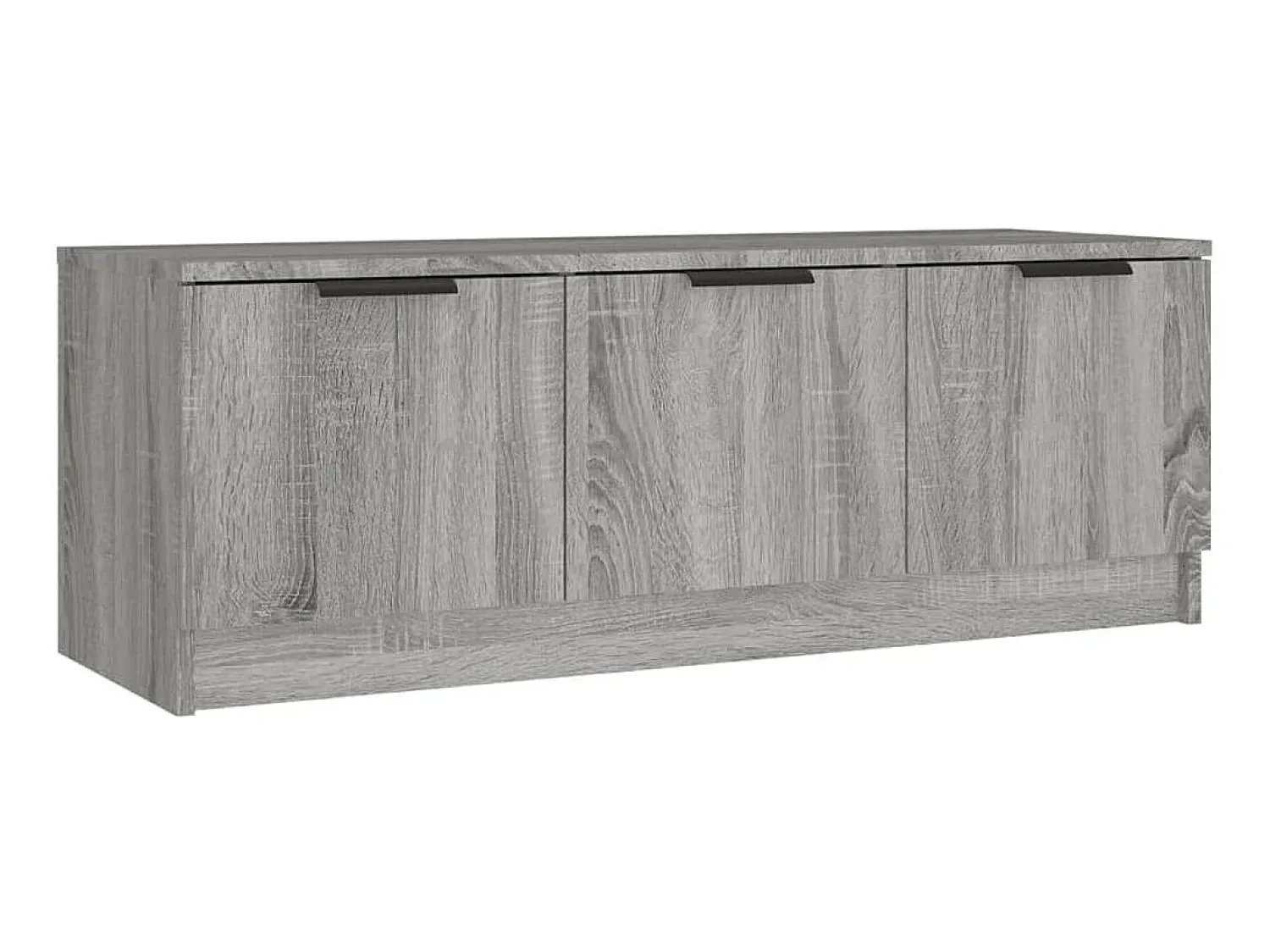 Móvel De Tv| Móvel p/ TV 102x35x36,5 cm madeira processada sonoma PT194207 Cinzento