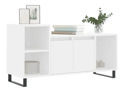 Móvel p/ TV 100x35x55 cm madeira processada PT756225 Branco