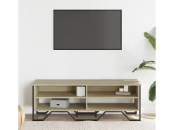 Móvel De Tv* Móvel p/ TV 122x34x41 cm madeira processada carvalho sonoma PT640386 Castanho