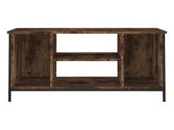 Móvel De Tv| Móvel p/ TV 102x35x45 cm madeira processada carvalho fumado PT627392 Castanho
