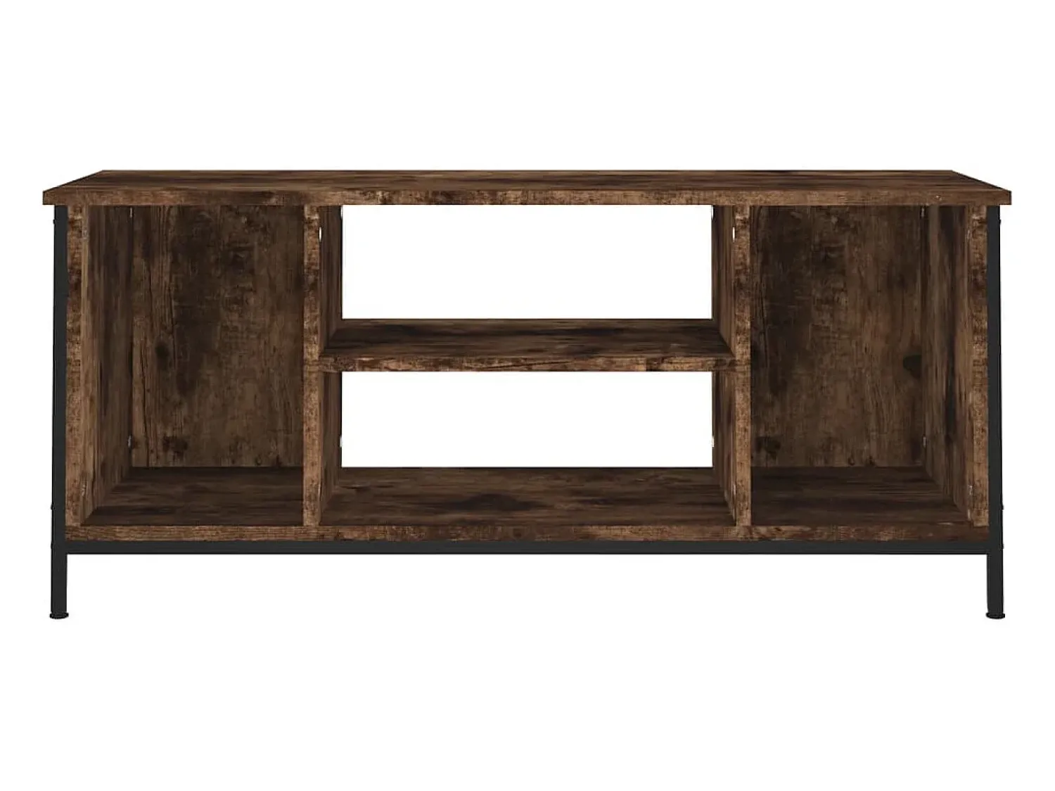 Móvel De Tv| Móvel p/ TV 102x35x45 cm madeira processada carvalho fumado PT627392 Castanho