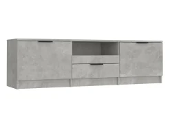 Móvel De Tv|vidaxl Móvel p/ TV 140x35x40 cm madeira processada cimento Cinzento