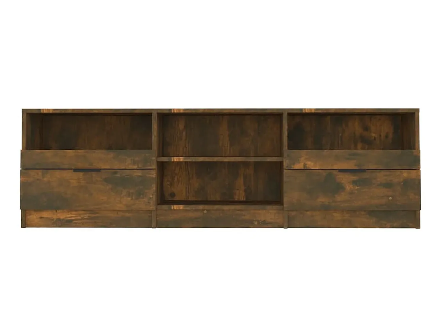 Móvel p/ TV 150x33,5x45 cm madeira processada carvalho fumado PT673351^ Móvel De Tv