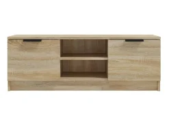 Móvel p/ TV 102x35x36,5 cm madeira processada carvalho sonoma PT243781 Castanho