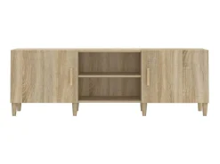 Móvel De Tv* Móvel p/ TV 150x30x50 cm madeira processada cor carvalho sonoma PT241289 Castanho
