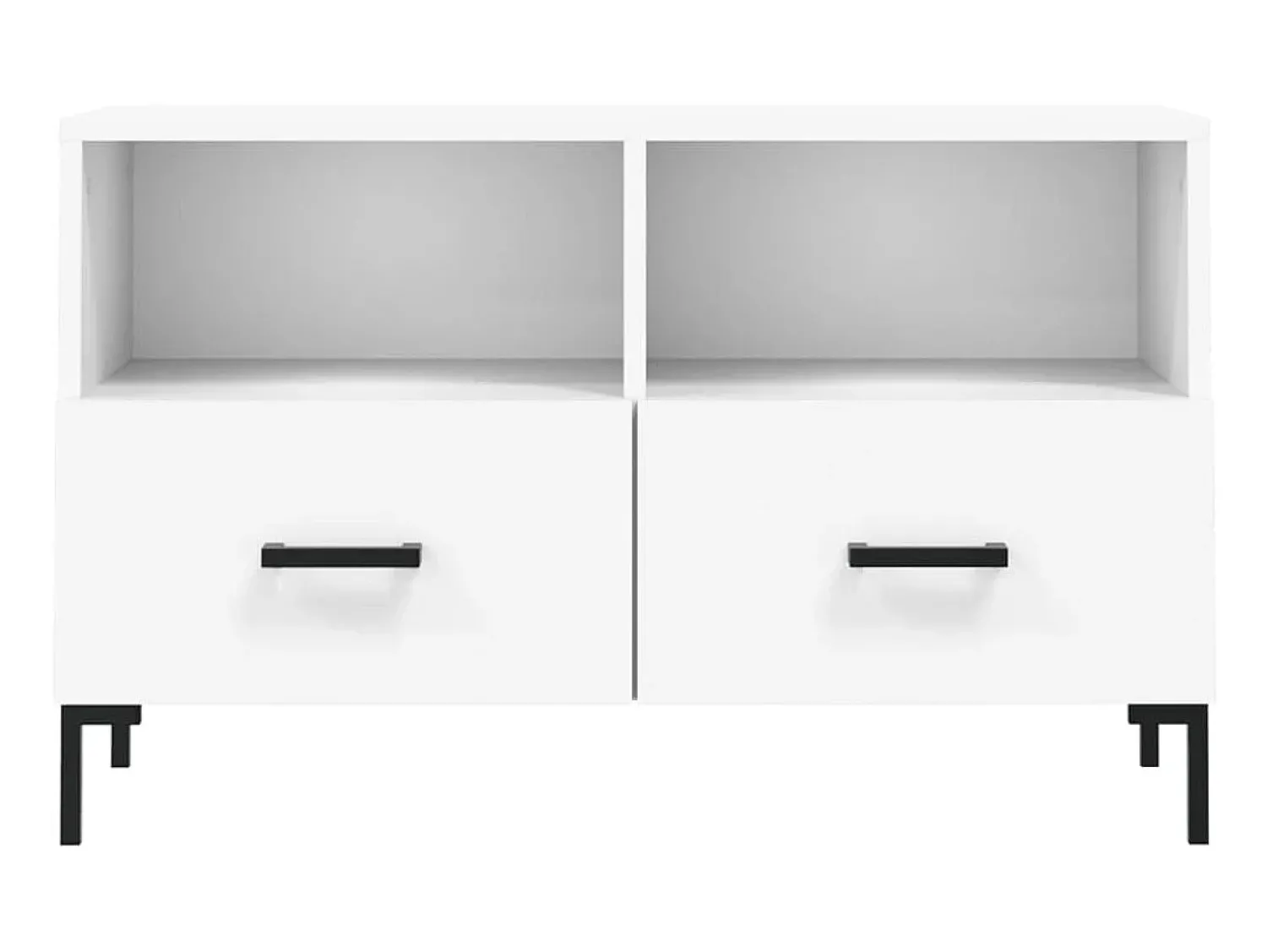 Móvel De Tv| Móvel p/ TV 80x36x50 cm madeira processada PT207499 Branco