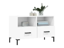 Móvel De Tv| Móvel p/ TV 80x36x50 cm madeira processada PT207499 Branco