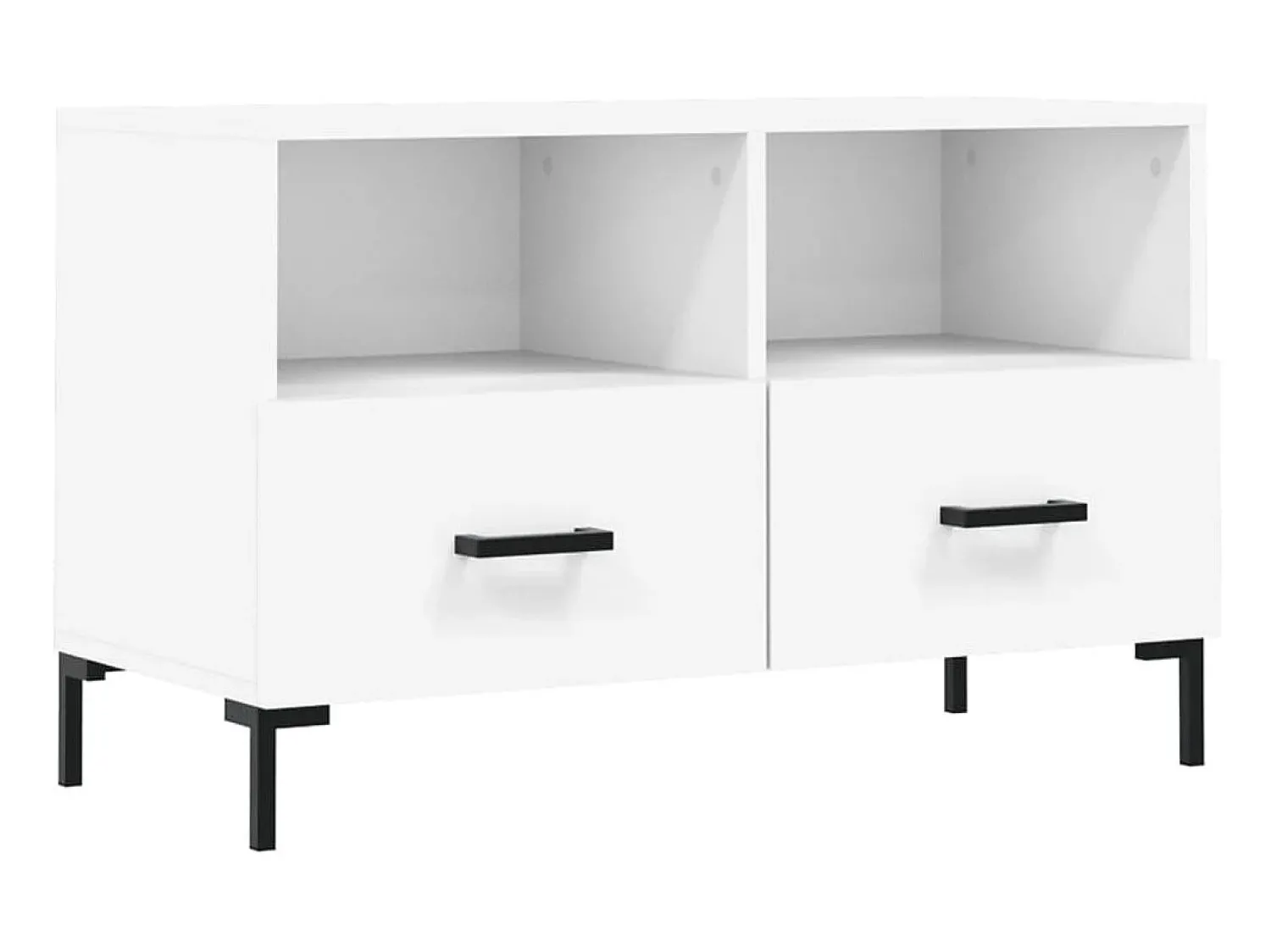 Móvel De Tv| Móvel p/ TV 80x36x50 cm madeira processada PT207499 Branco
