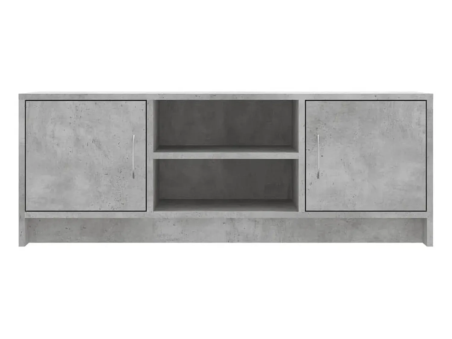 Móvel De Tv| Móvel p/ TV 102x30x37,5 cm madeira processada cimento PT147809 Cinzento