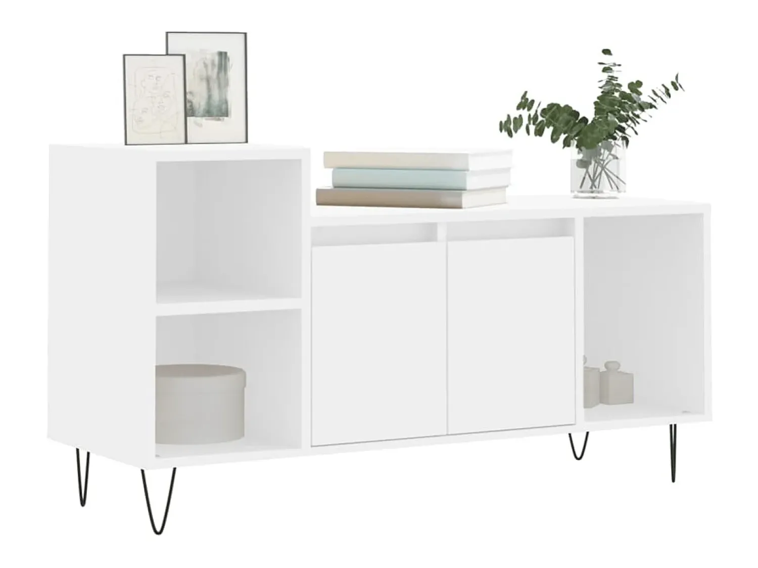 Móvel De Tv* Móvel p/ TV 100x35x55 cm madeira processada PT454231 Branco