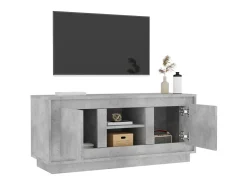 Móvel De Tv| Móvel p/ TV 102x35x45 cm madeira processada cimento PT443175 Cinzento