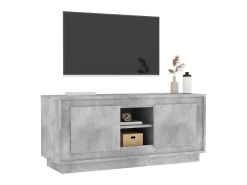 Móvel De Tv| Móvel p/ TV 102x35x45 cm madeira processada cimento PT443175 Cinzento