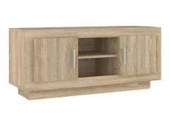 Best Móvel p/ TV 102x35x45 cm madeira processada carvalho sonoma PT348498 Castanho