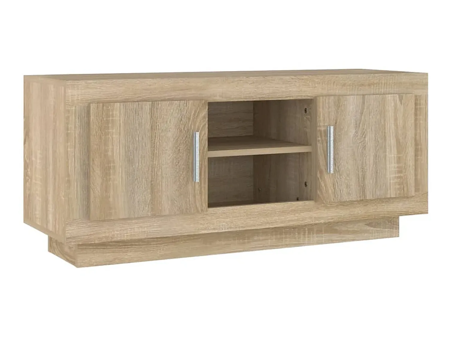Best Móvel p/ TV 102x35x45 cm madeira processada carvalho sonoma PT348498 Castanho