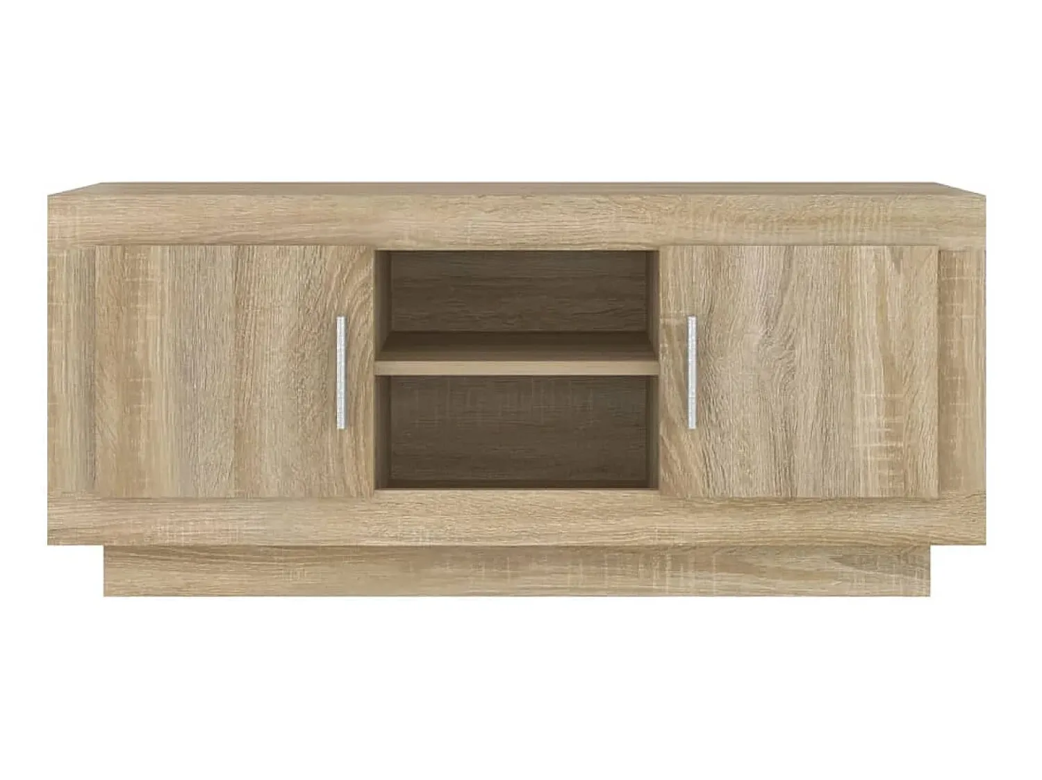 Best Móvel p/ TV 102x35x45 cm madeira processada carvalho sonoma PT348498 Castanho
