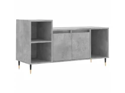Móvel De Tv* Móvel p/ TV 100x35x55 madeira processada cimento PT624228 Cinzento
