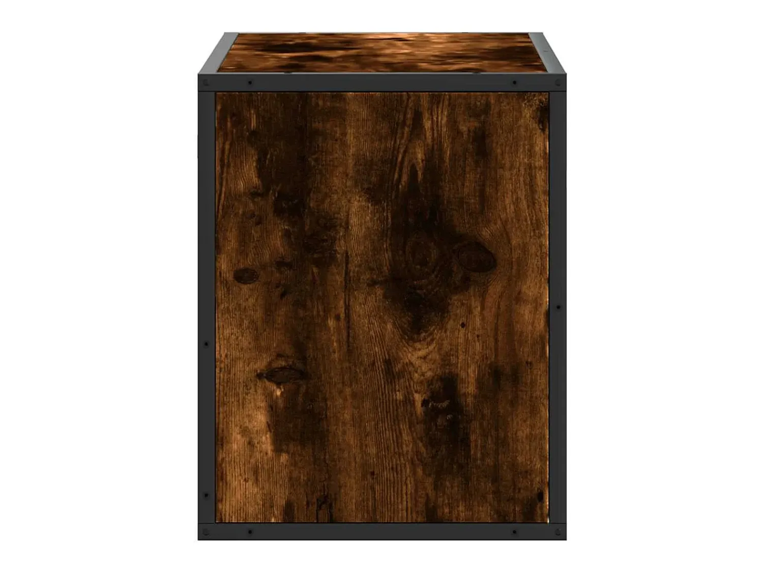 Móvel De Tv|vidaxl Móvel p/ TV 60x31x39,5cm deriv. madeira/metal carvalho fumado Castanho