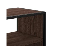 Móvel De Tv|vidaxl Móvel p/ TV 60x31x39,5cm deriv. madeira/metal carvalho Castanho