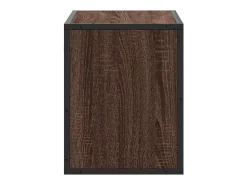 Móvel De Tv|vidaxl Móvel p/ TV 60x31x39,5cm deriv. madeira/metal carvalho Castanho