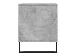 New vidaxl Móvel p/ TV 100x34,5x44,5cm derivados de madeira cinza cimento Cinzento