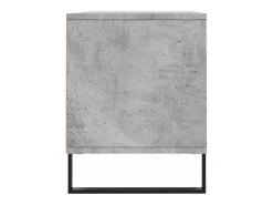 New vidaxl Móvel p/ TV 100x34,5x44,5cm derivados de madeira cinza cimento Cinzento