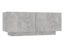 Clearance Móvel p/ TV 100x35x40cm derivados de madeira cimento PT865605 Cinzento