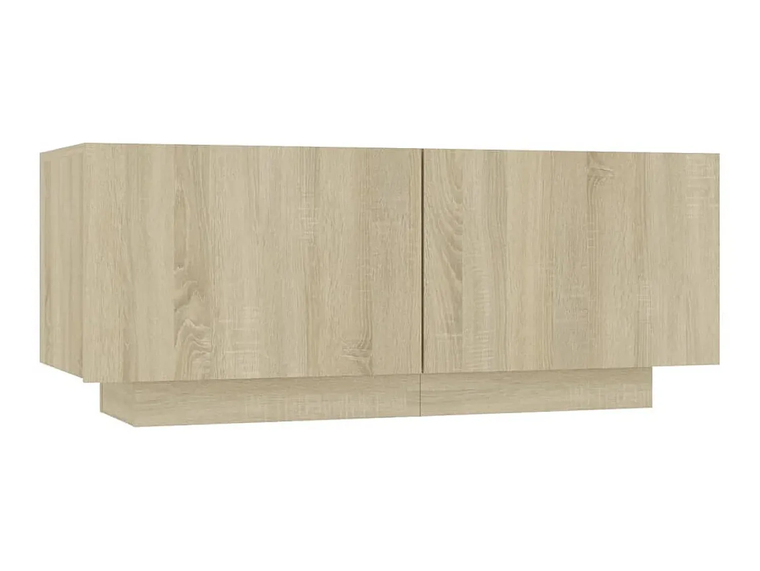 Sale Móvel p/ TV 100x35x40cm derivados de madeira carvalho sonoma PT776676 Castanho