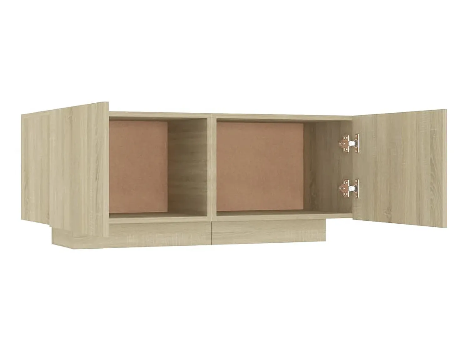 Sale Móvel p/ TV 100x35x40cm derivados de madeira carvalho sonoma PT776676 Castanho