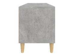 Móvel De Tv*vidaxl Móvel p/ TV 100x34,5x44,5cm derivados de madeira cinza cimento Cinzento