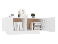 Móvel De Tv* Móvel p/ TV 100x35x40cm derivados de madeira PT799377 Branco