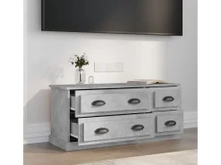 Móvel p/ TV 100x35,5x45cm derivados de madeira cimento PT381662^ Móvel De Tv