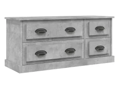 Móvel p/ TV 100x35,5x45cm derivados de madeira cimento PT381662^ Móvel De Tv