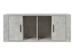 Online Móvel p/ TV 100x35x40cm madeira processada cimento PT626423 Cinzento