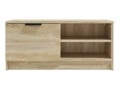 Móvel De Tv| Móvel p/ TV 80x35x36,5cm madeira processada cor carvalho sonoma PT970778 Castanho