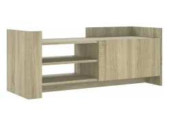Móvel De Tv| Móvel p/ TV 100x35x40cm madeira processada carvalho sonoma PT321603 Castanho