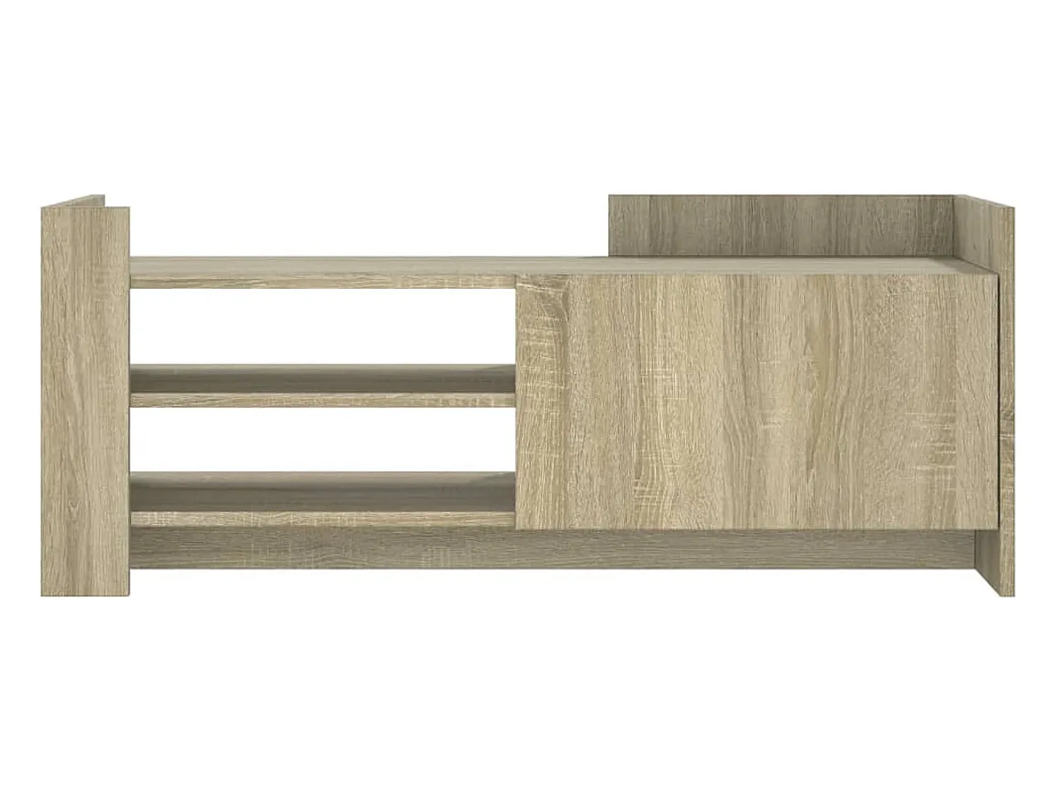 Móvel De Tv| Móvel p/ TV 100x35x40cm madeira processada carvalho sonoma PT321603 Castanho