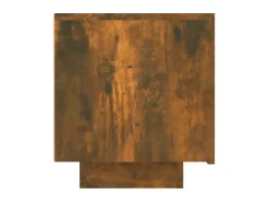 Móvel De Tv* Móvel p/ TV 100x35x40cm madeira processada cor carvalho fumado PT898551 Castanho