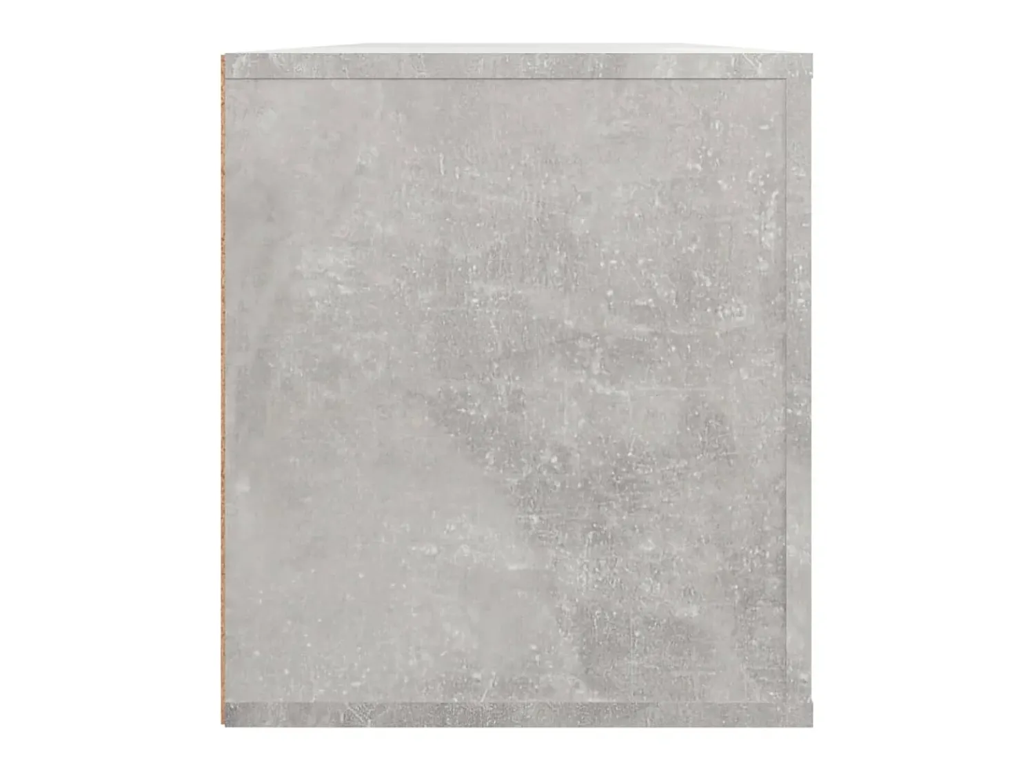 Móvel De Tv* Móvel p/ TV 100x35x40cm madeira processada cimento PT976036 Cinzento